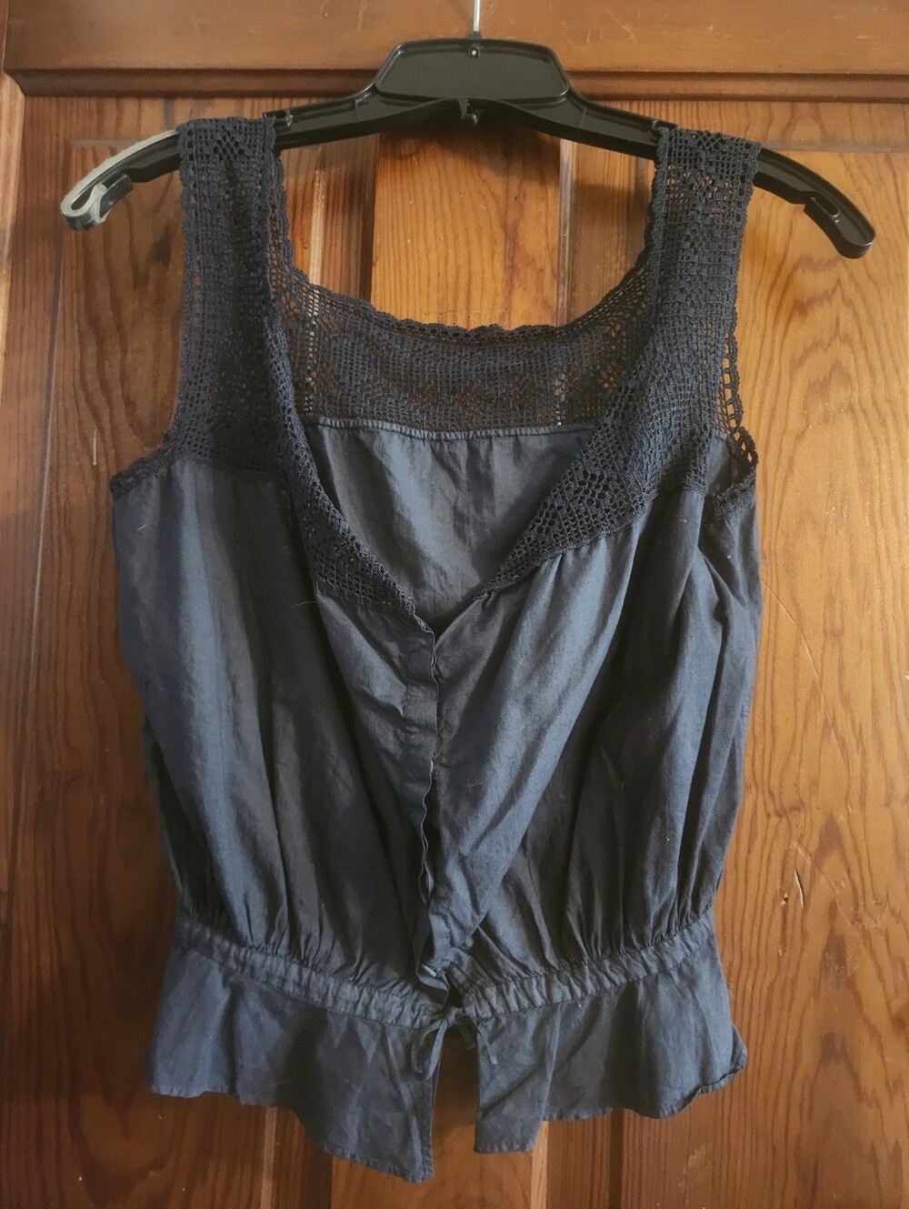Vintage Edwardian Navy Camisole